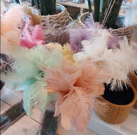 PIÓRA PIÓRKA NATURALNE DEKORACYJNE NA PIKU Marka GlamurProjekt