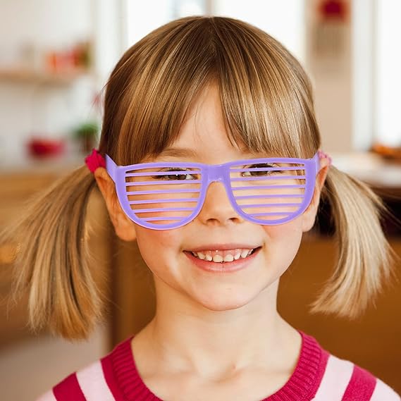 ZESTAW PLASTIKOWYCH OKULARÓW IMPREZOWYCH RÓŻNE KOLORY Kod producenta ERFDTY543