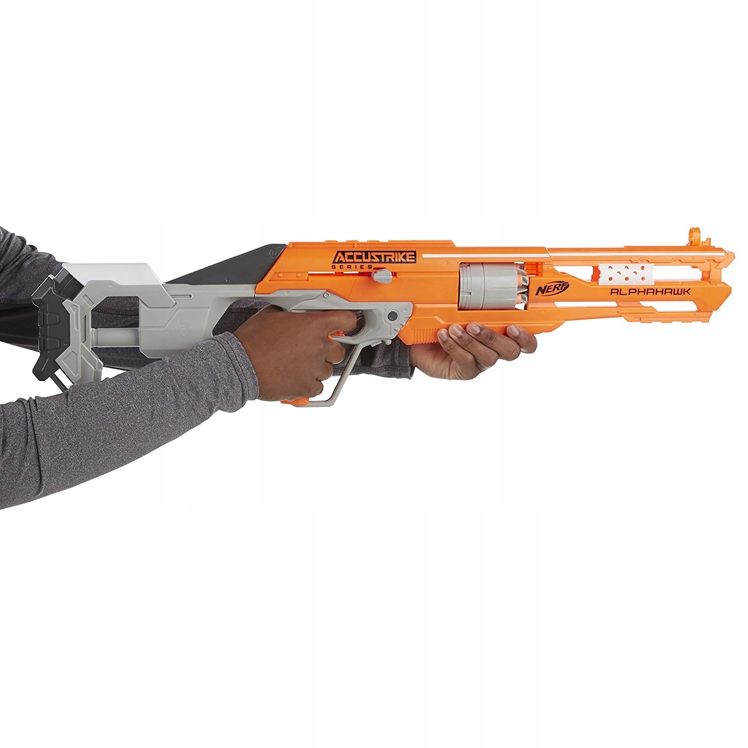 NERF N-STRIKE ELITE SNAJPERKA ALPHAHAWK Materiał plastik