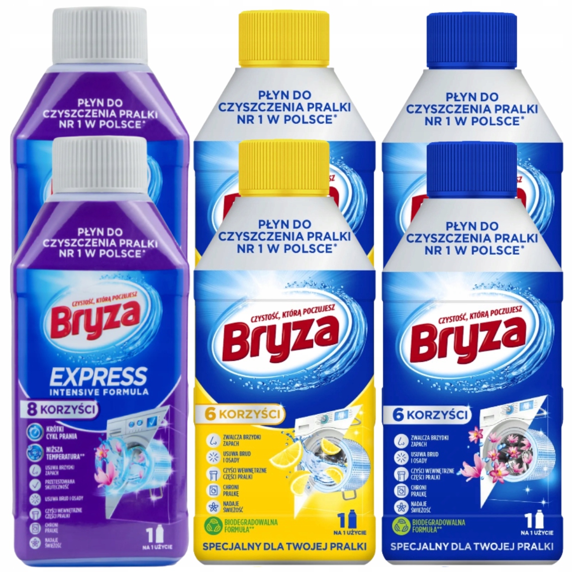 Levně Bryza Lanza Čisticí Prostředek Na Pračku Odvápňovač Čistota Svěžest