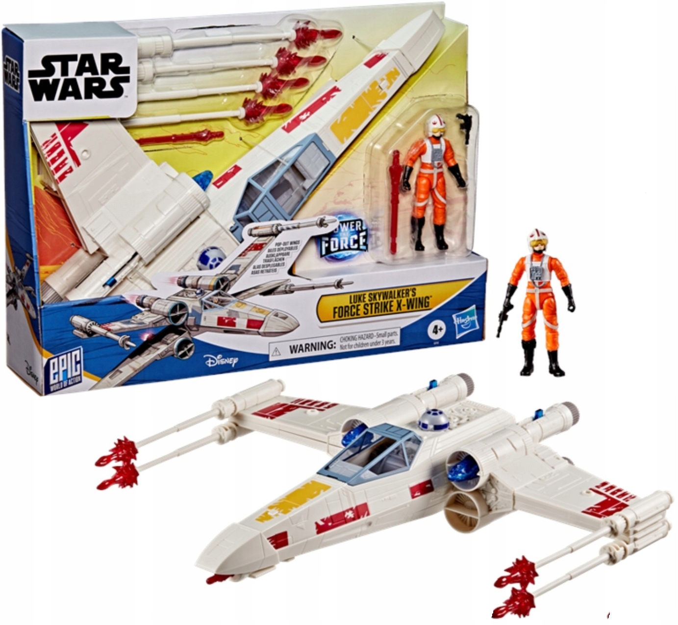 Star Wars – Epic Word – Stíhačka Force Strike X-Wing Luke Skywalker G0768