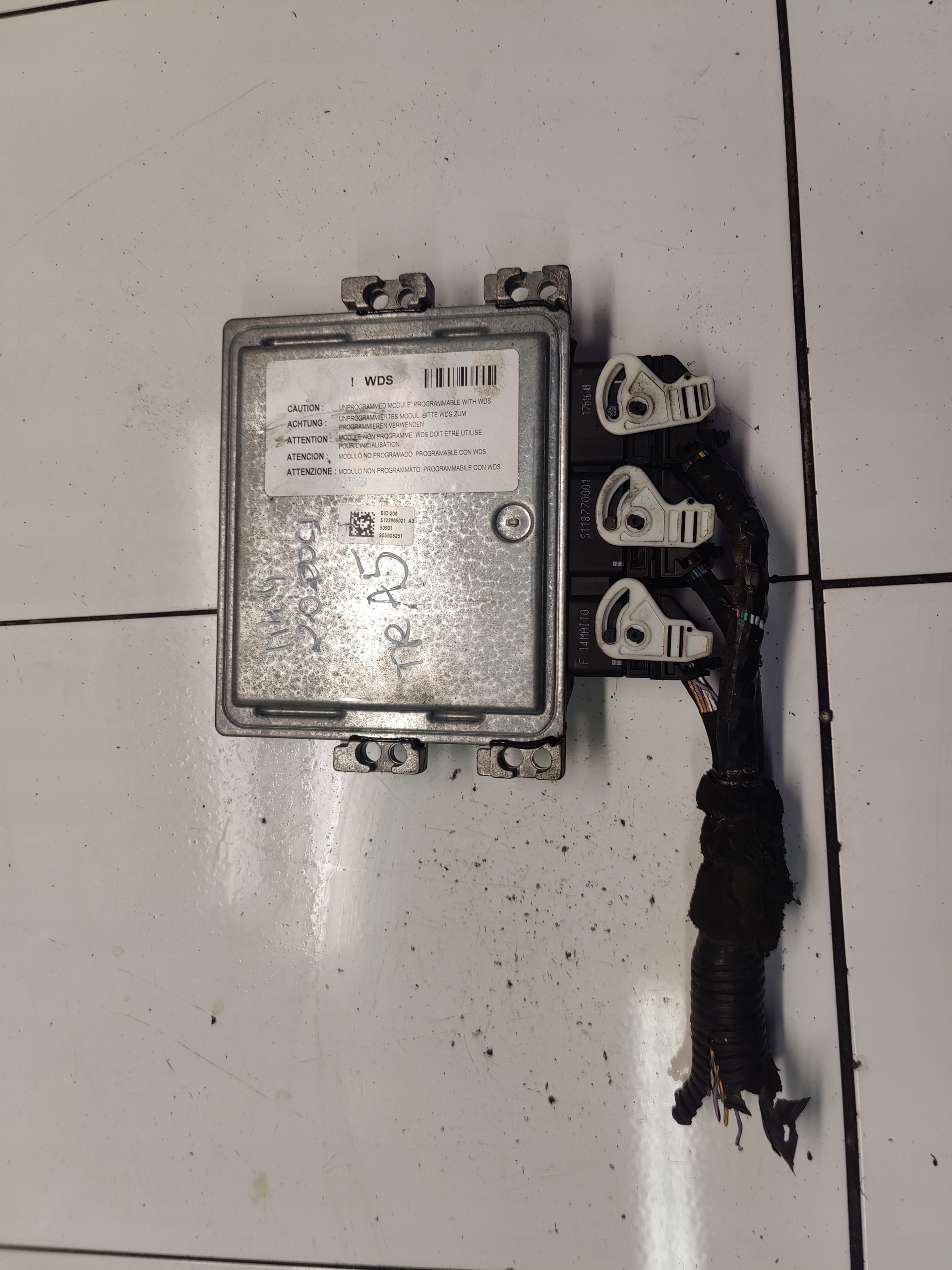 FORD MONDEO MK4 2.0TDCI computer control unit 6U71-12A650-LA