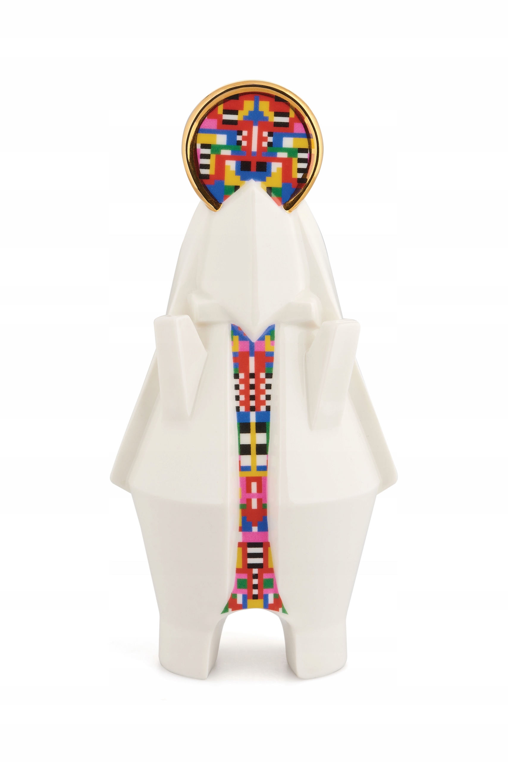 Alessi Christmas Collection Vánoční figurka z porcelánu Marie