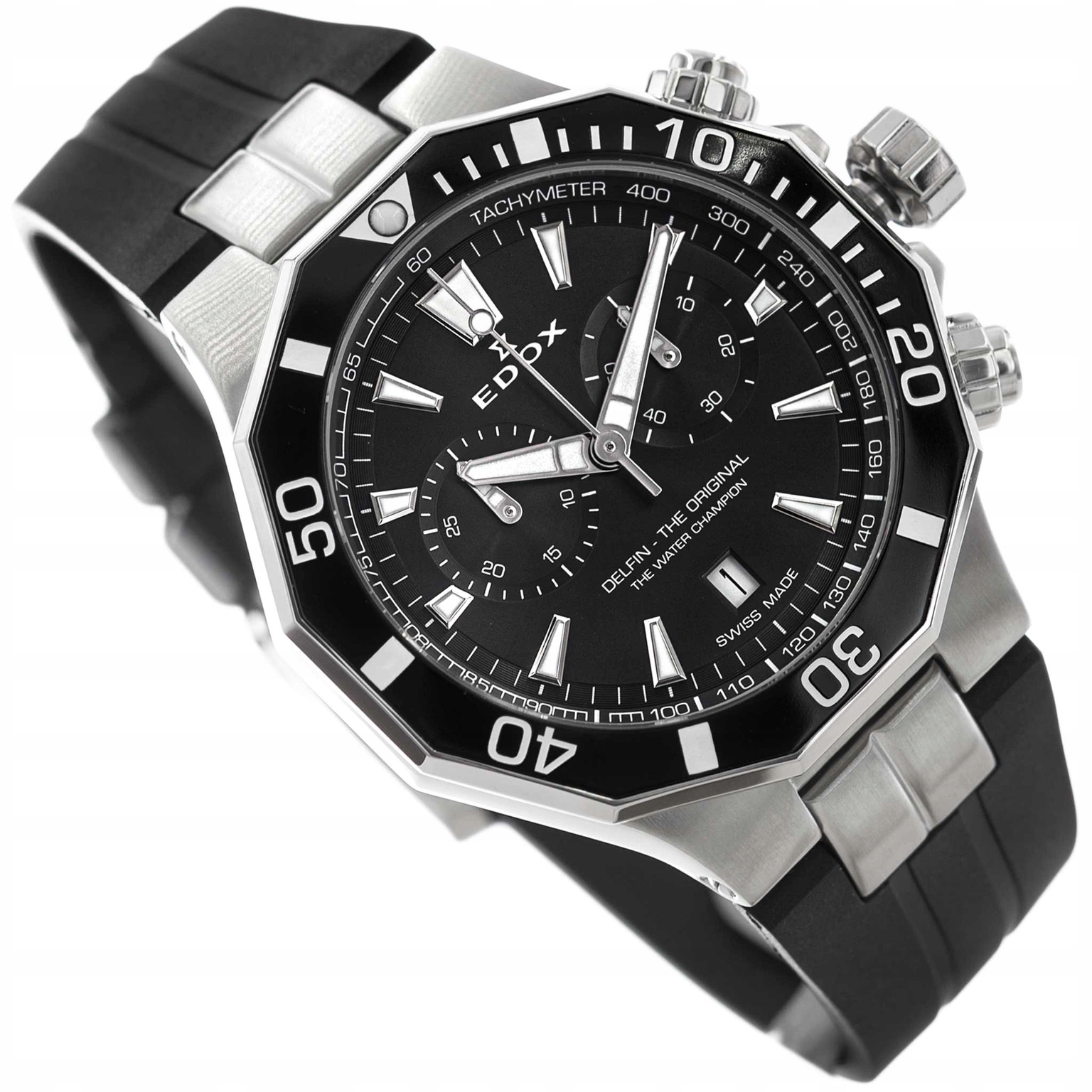 Pánské Hodinky Edox 10112 3NCA Nin Delfin The Original Chronograph 20ATM