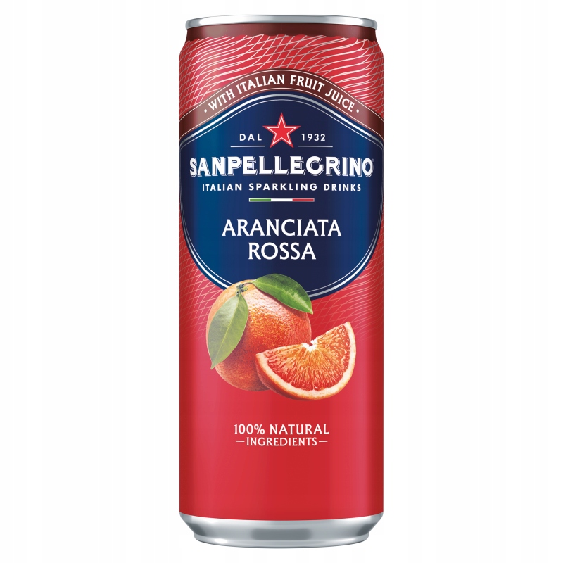 Sanpellegrino Aranciata Rossa Puszka 24x0,33L