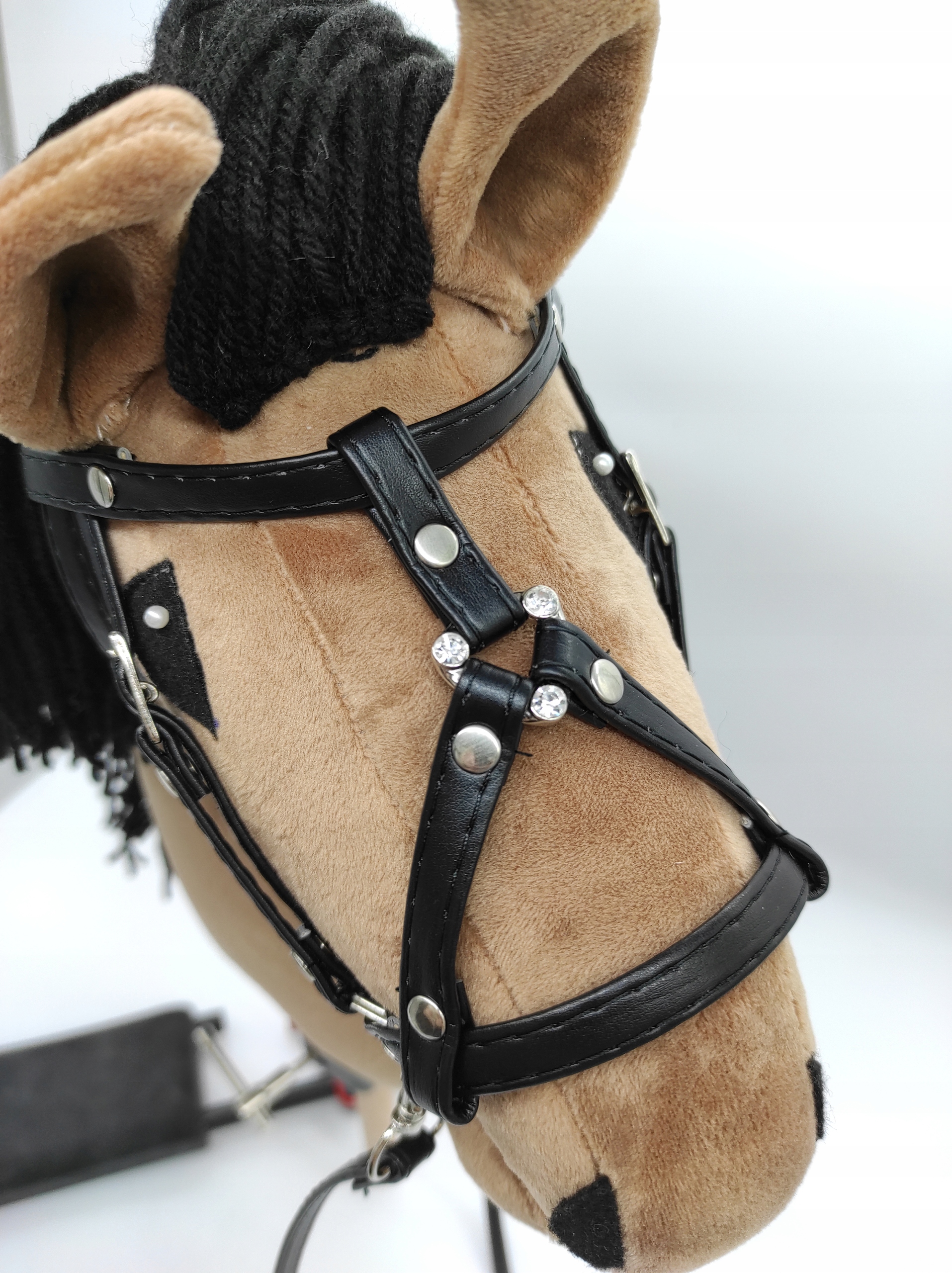 

Ogłowie barokowe z wodzami dla hobby horse-KOLORY