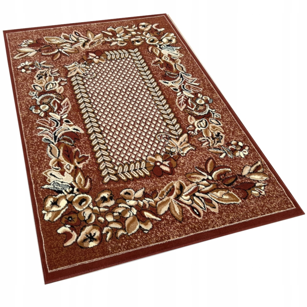 Dywan 160X220 Do Salonu Pokoju Solidny Pluszowy Tkany Nowoczesny MIX Wzorów