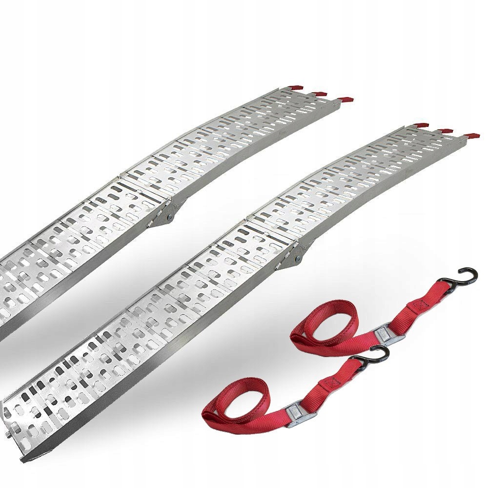 

Rampy Najazdy Aluminiowe Do 680KG Komplet 2SZT
