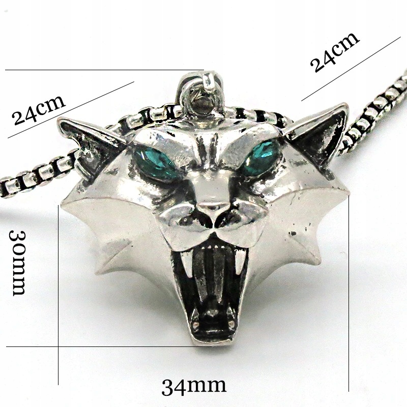 MEDALION NASZYJNIK WIEDŹMIN 3 DZIKI GON SZKOŁA KOT Tematyka, motyw Witcher