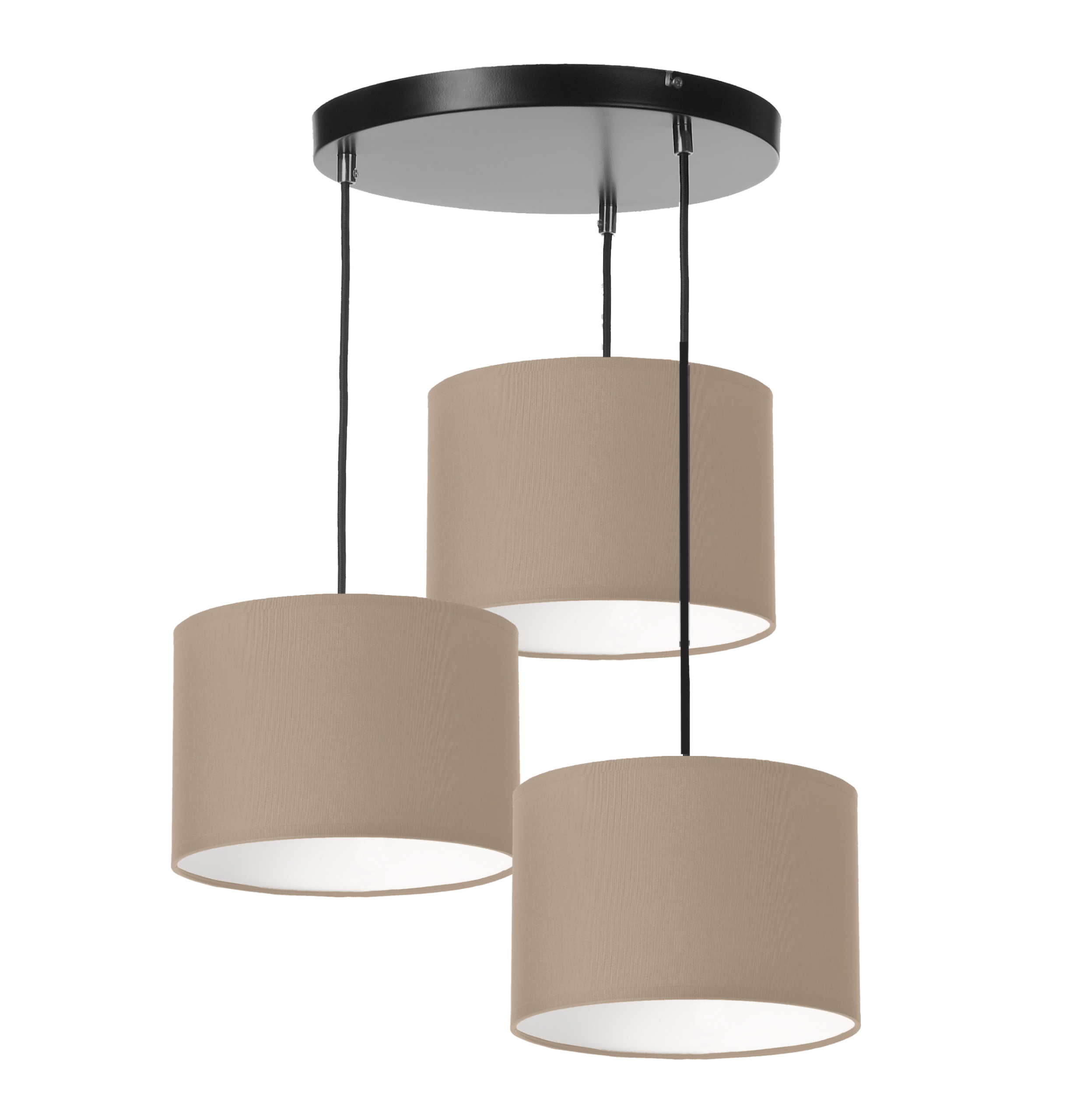 Elegantní Klasická Stropní Závěsná Lampa Stínidlo Válec Led Edison E27