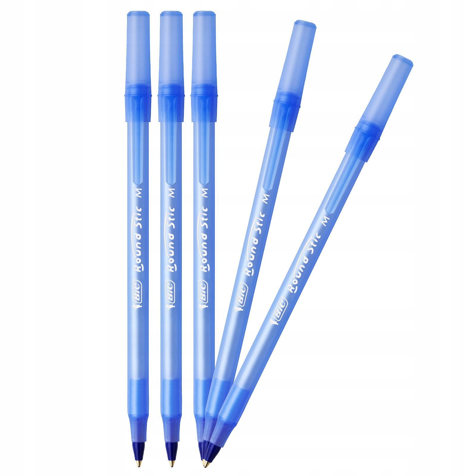 

Bic Round Stic 1.0MM Długopis Niebieski X 5 Sztuk