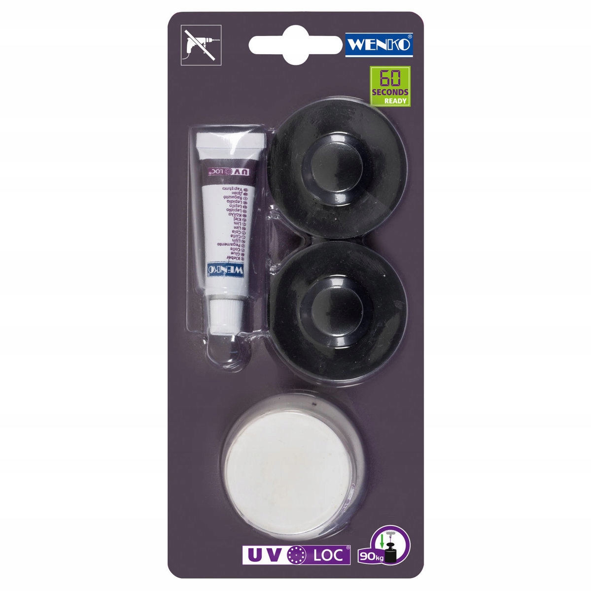Montážní Prvky UV-Loc Adaptéry pro polic Wenko