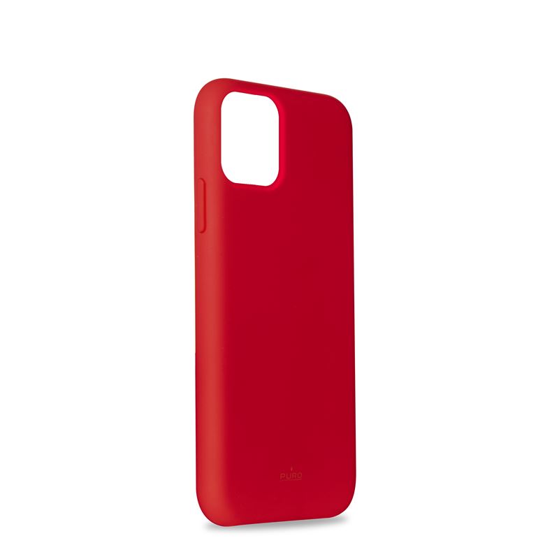 

Puro Icon Czarwony Silikon etui do iPhone 11 Pro