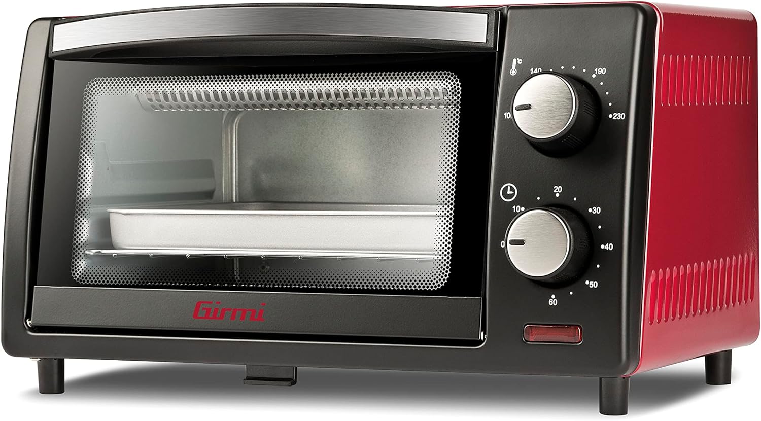 Mini Piekarnik elektryczny 10L Termostat Timer Girmi FE10 800W