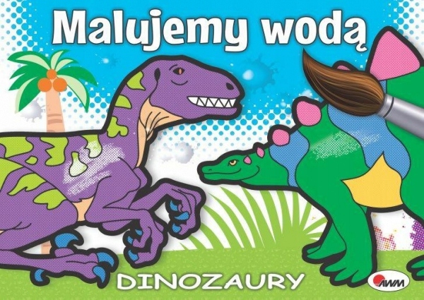 

Maluj Wodą Dinozaury Malowanka Wodna Awm