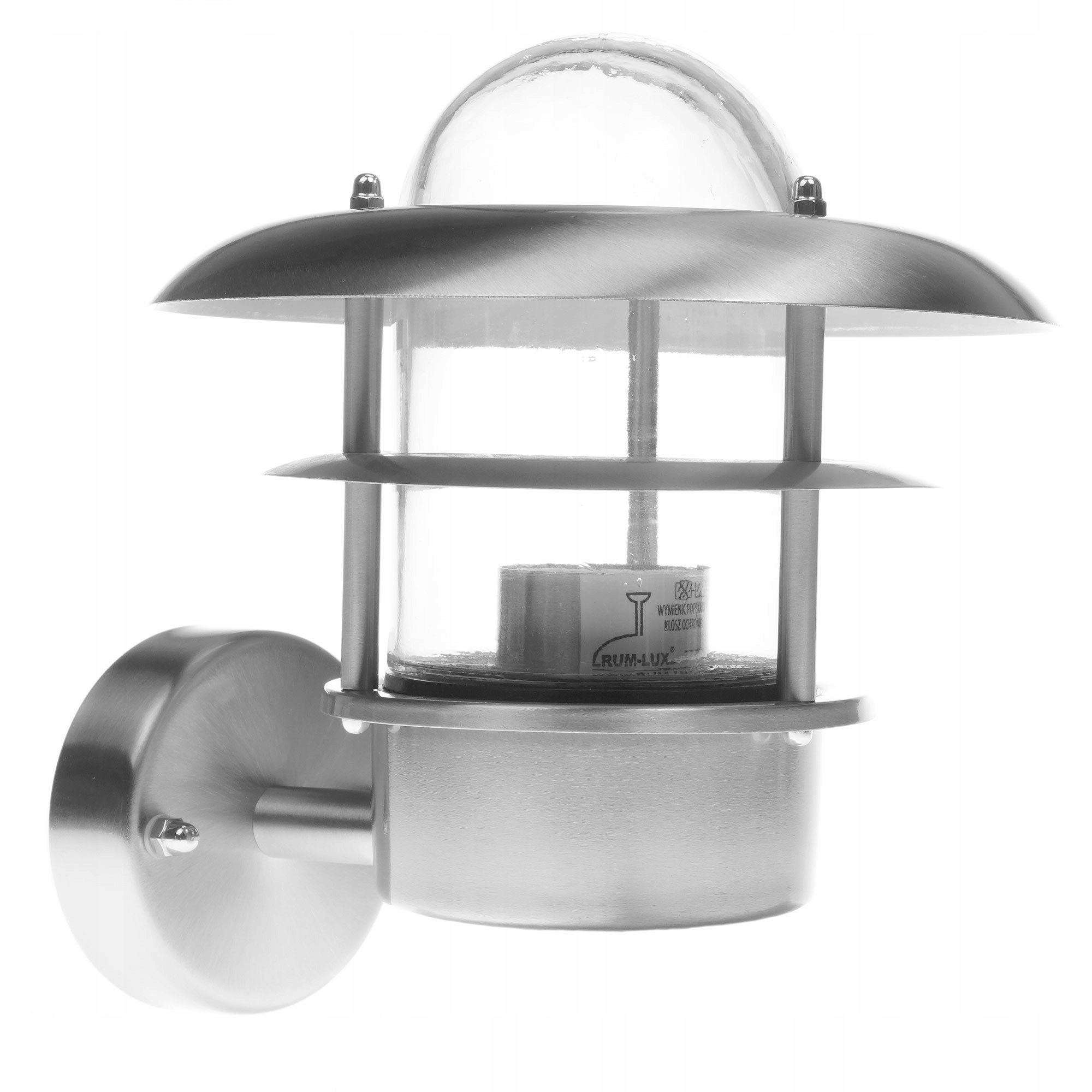 Zahradní fasádní nástěnné svítidlo IP44 E27 Keja-p Rum-lux