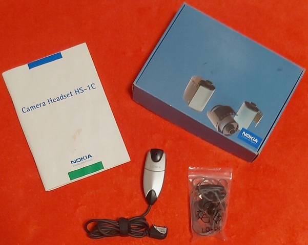 Kamera Nokia HS-1C Camera Headset Euro 2 Unikat dla kolekcjonera