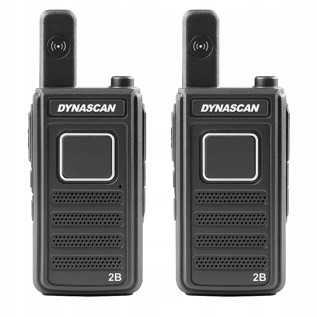 Dynascan 2B Komplet 2szt. najmniejsze krótkofalówki Mini Pmr bez zezwoleń