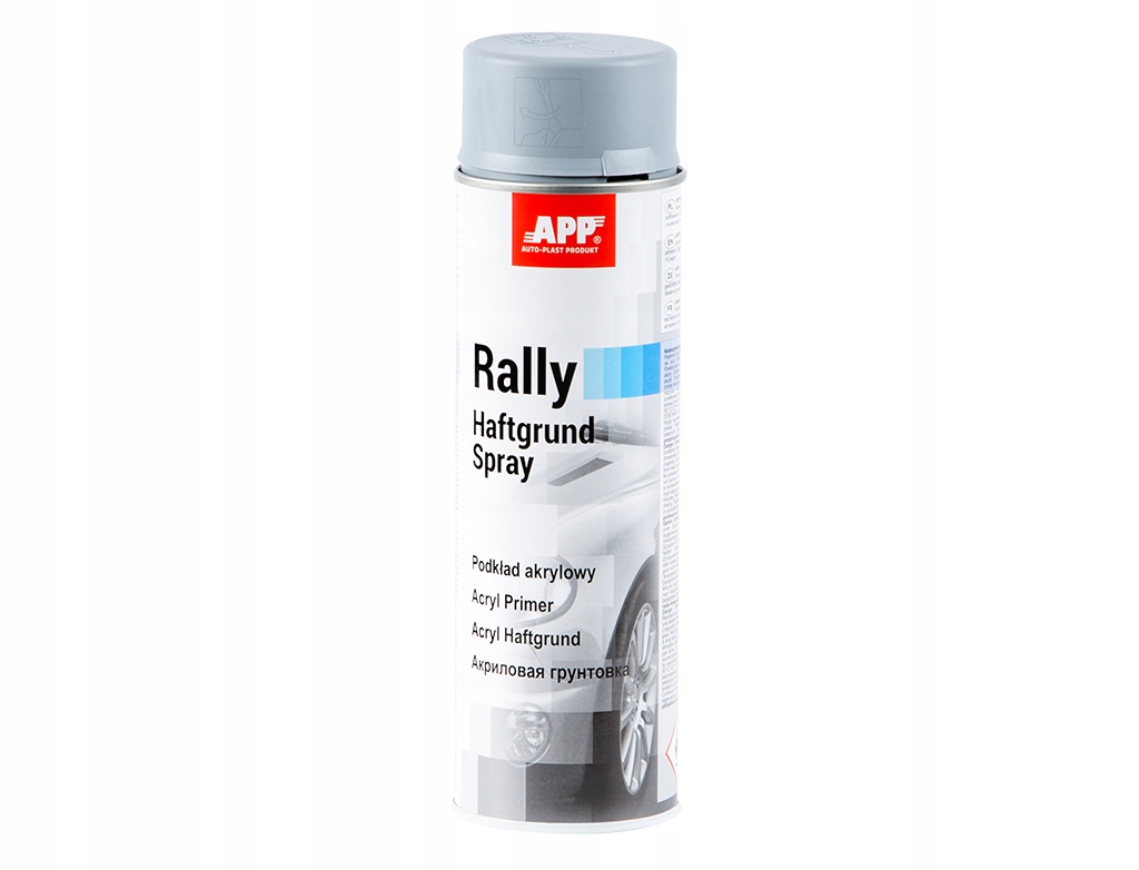 Podkład akrylowy Szary 600ml App Rally Haftgrund Spray