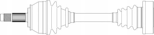 Приводний вал GENERAL RICAMBI AR3073 ALFA ROMEO