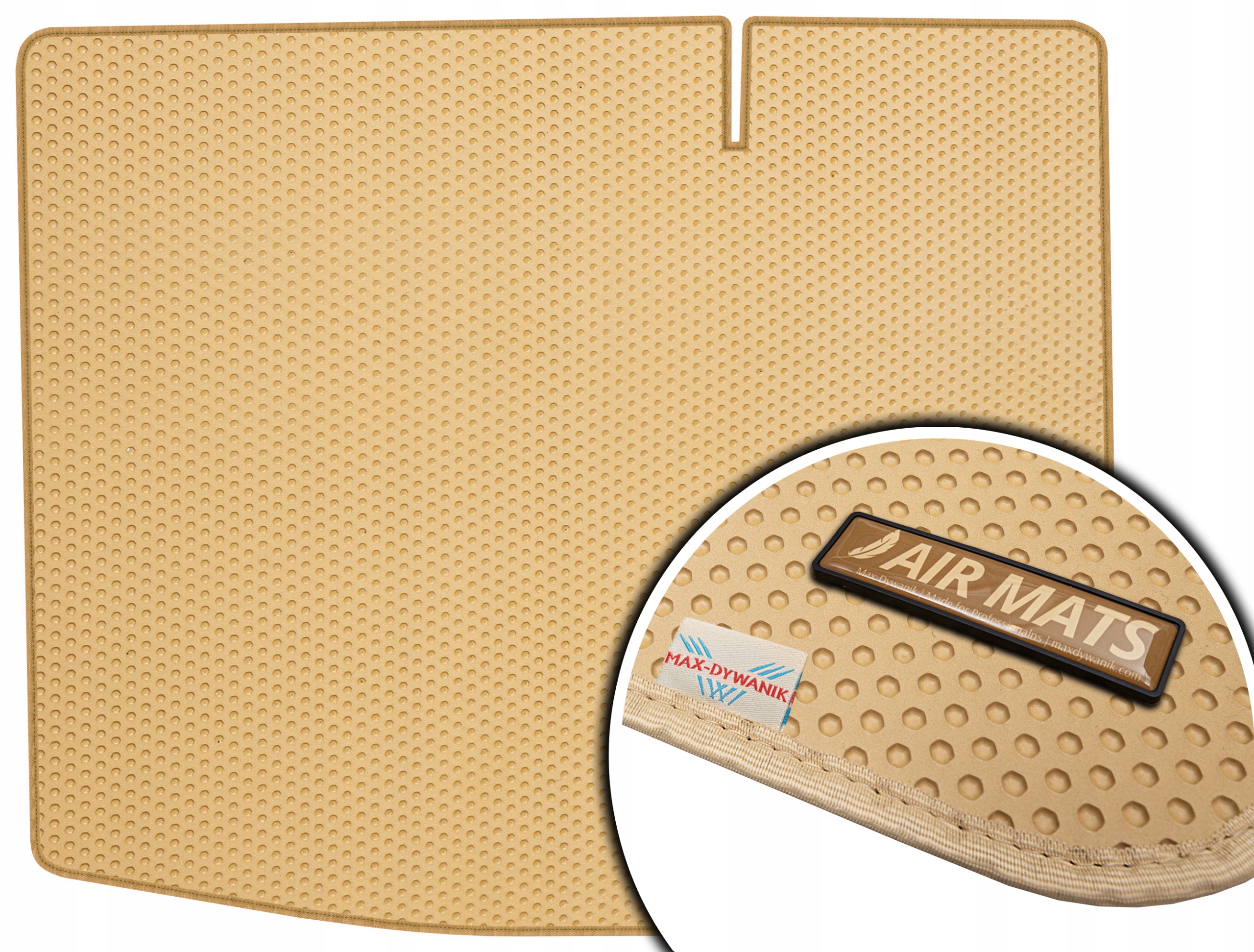 Dacia Sandero I Hatchback 2008-2012 Béžová rohož do kufru Eva Air Mats