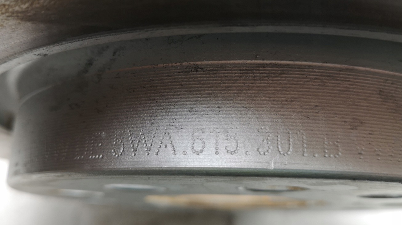 discs brake front Cupra Formentor 5WA615301B new original
