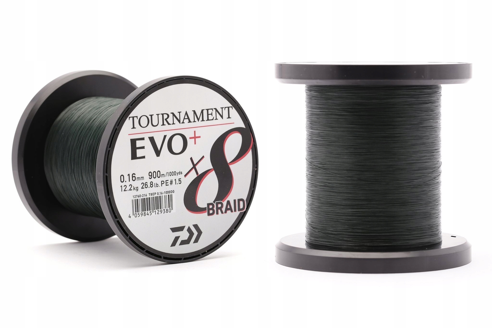 Šňůra Daiwa Tournament 8X Evo+ 900m-0,18mm