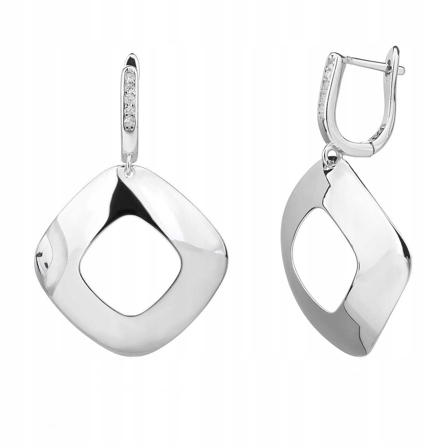 Stříbrné náušnice Ag 925 s zirkony IM0140125ER