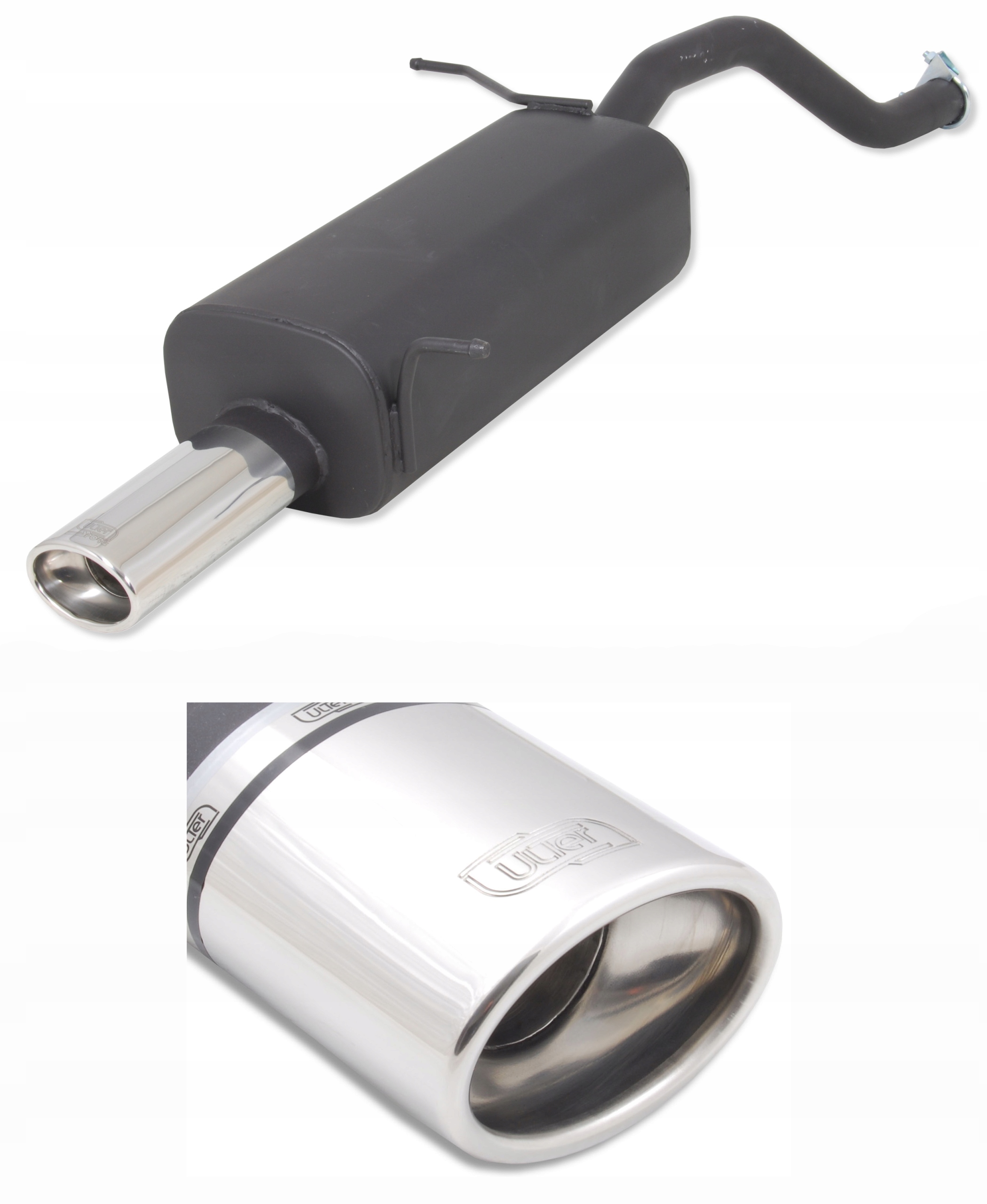 108-119/10 (1) - Спортивный глушитель FORD Fiesta VII 1.4 16V 68kW