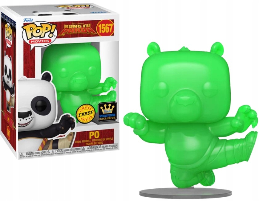 Funko Pop! Dreamwork 30TH Anniv Movies 1567 Po Kung Fu Panda Chase