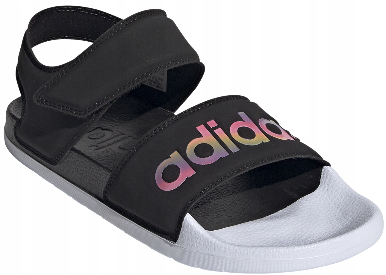 

39 Damskie Klapki Sandały Adidas Hologram FY8165