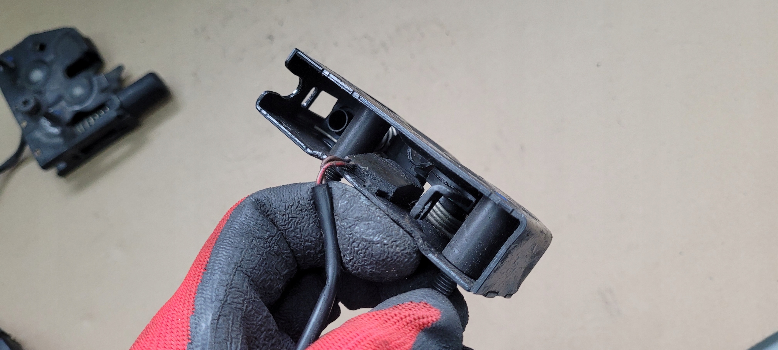 A7 4G S7 bonnet latch lock front 4G0823509C A6 C7 4G