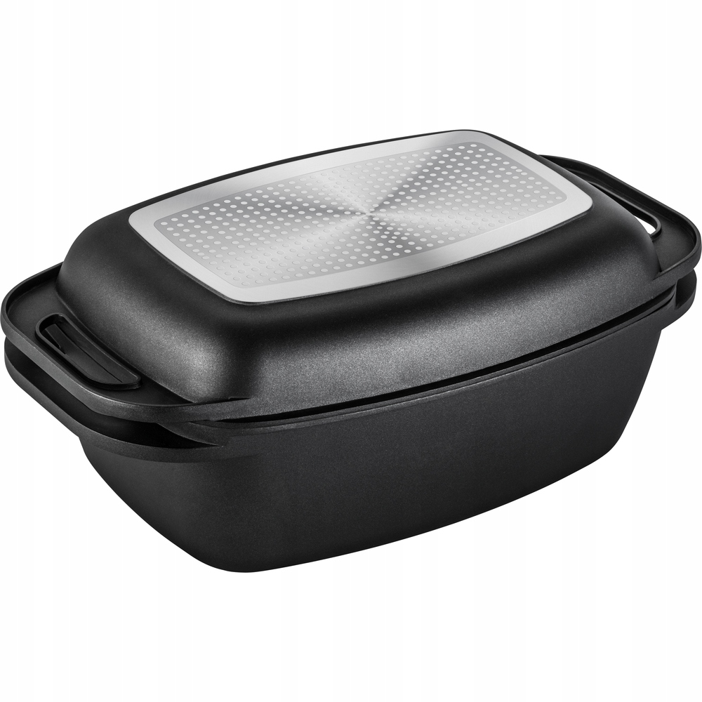 

Brytfanna Z Pokrywą Do Grillowania 9L +3L LT1102