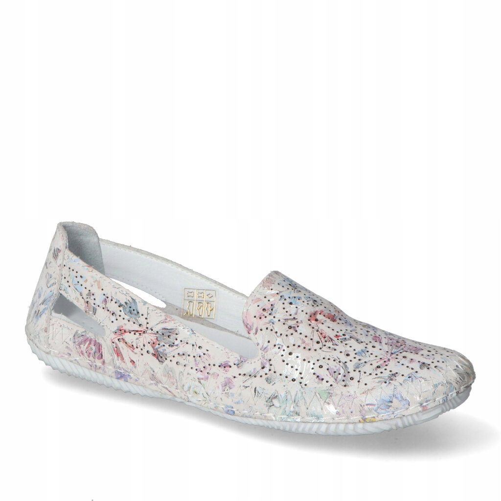 Polobotky Modo 24254-4 Bílé květy 41