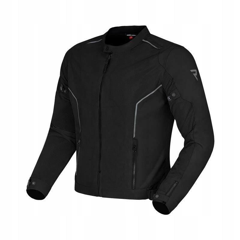 Textilná Bunda Rebelhorn Wave Black 8XL