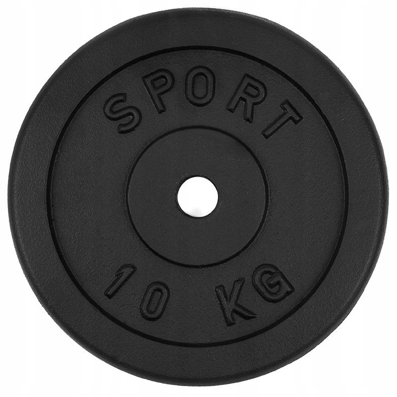 Obciążenie żeliwne 10 KG talerz krążek żeliwo 28mm