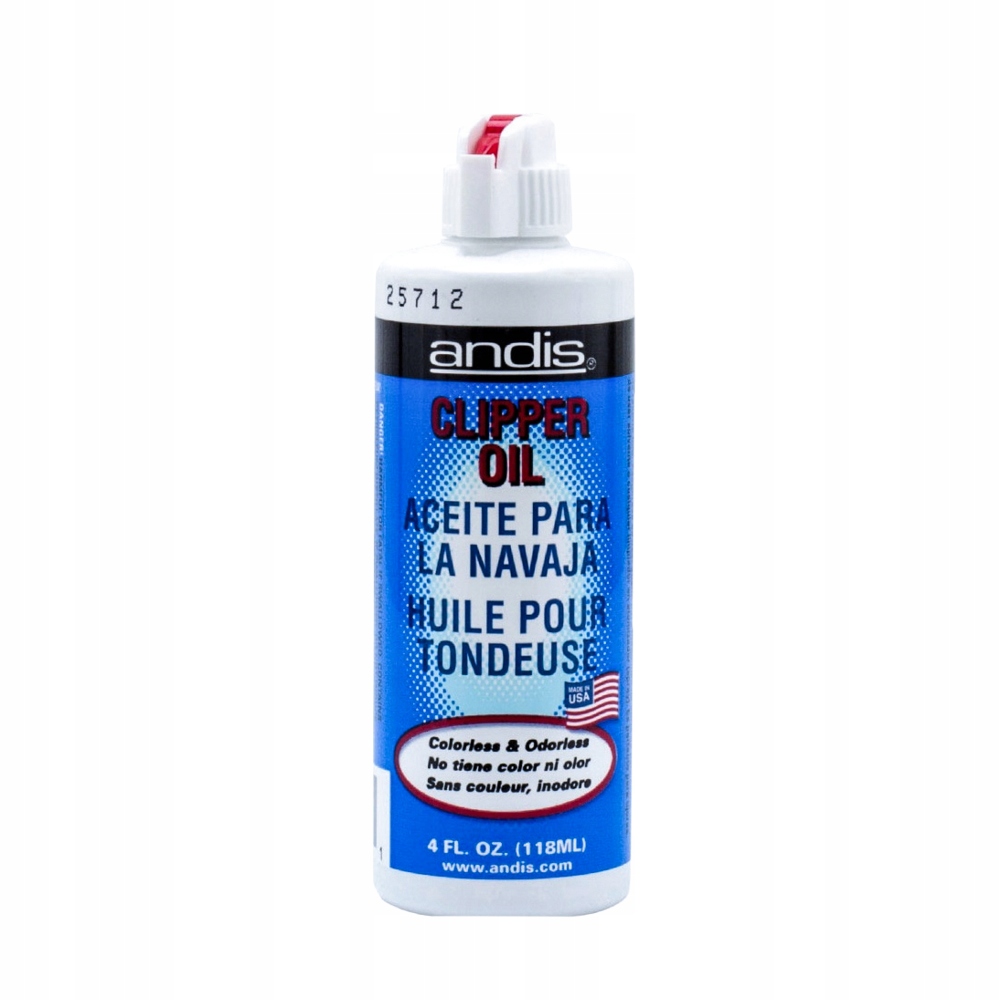 ANDIS Oliwka do konserwacji ostrzy olejek 118ml