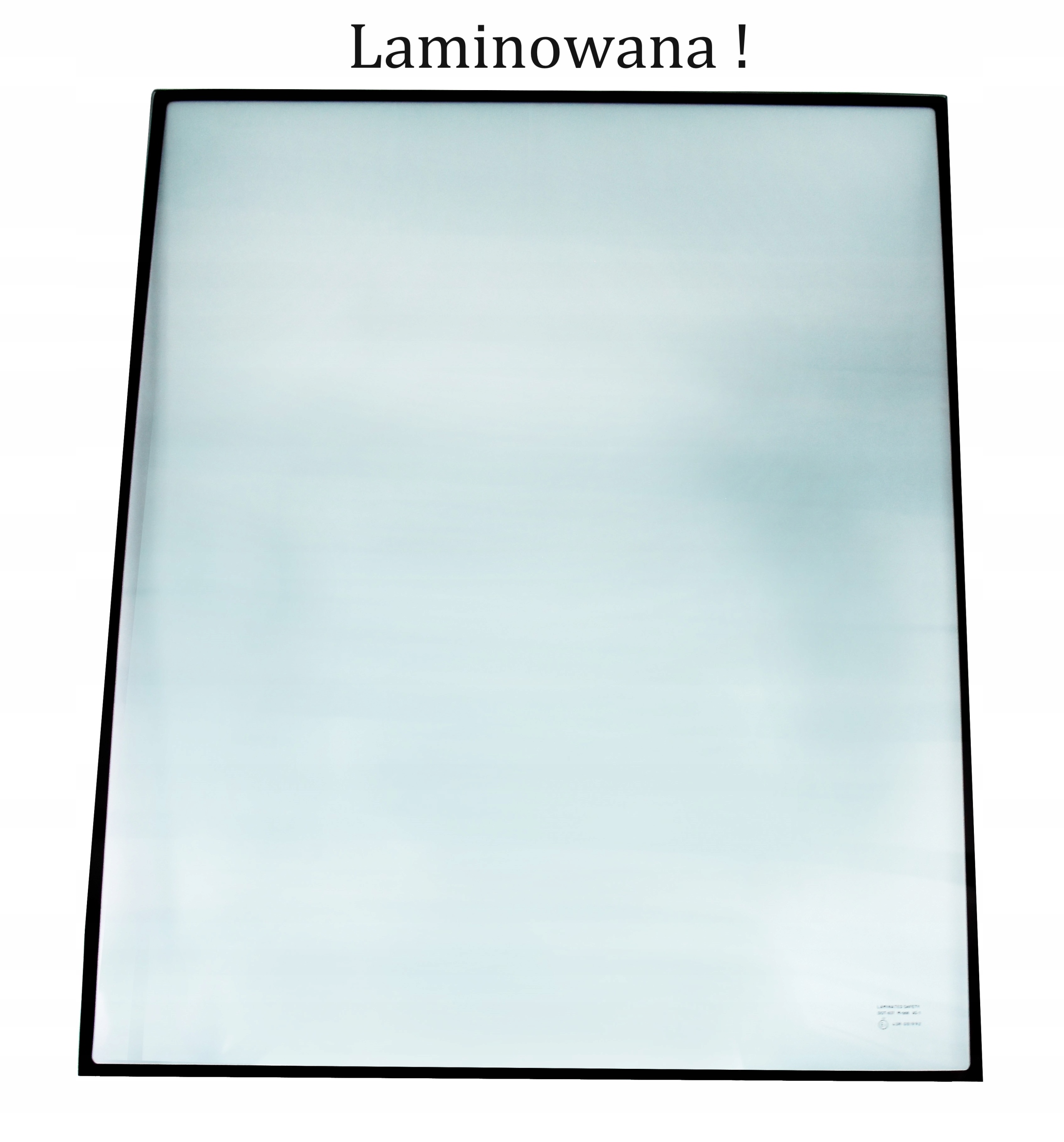 SZYBA PRZEDNIA GÓRNA CAT M316 4175966 LAMINOWANA