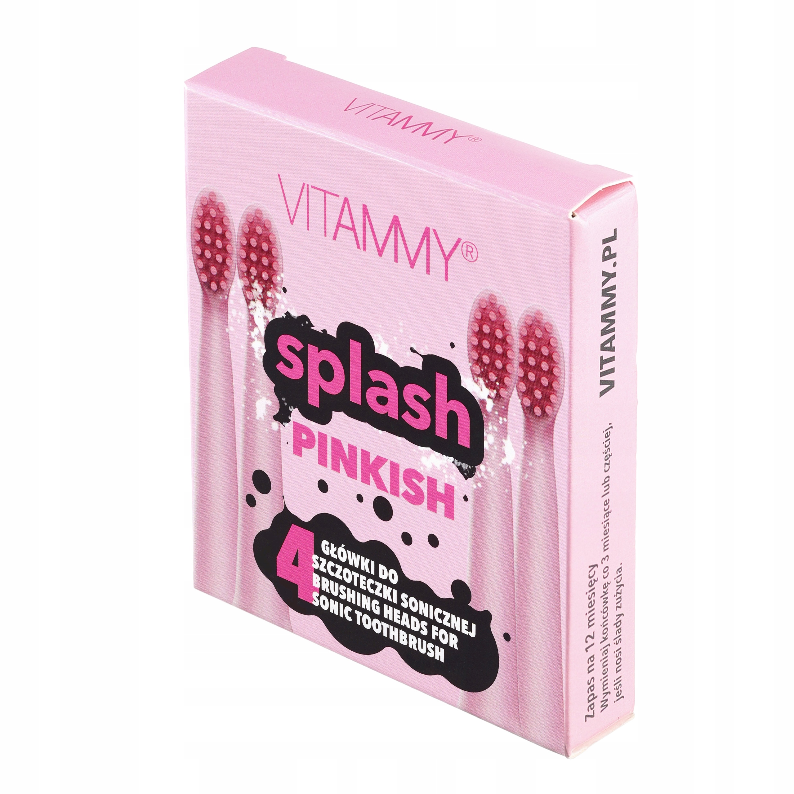 

Końcówki Do Szczoteczki Sonicznej Vitammy Splash 4
