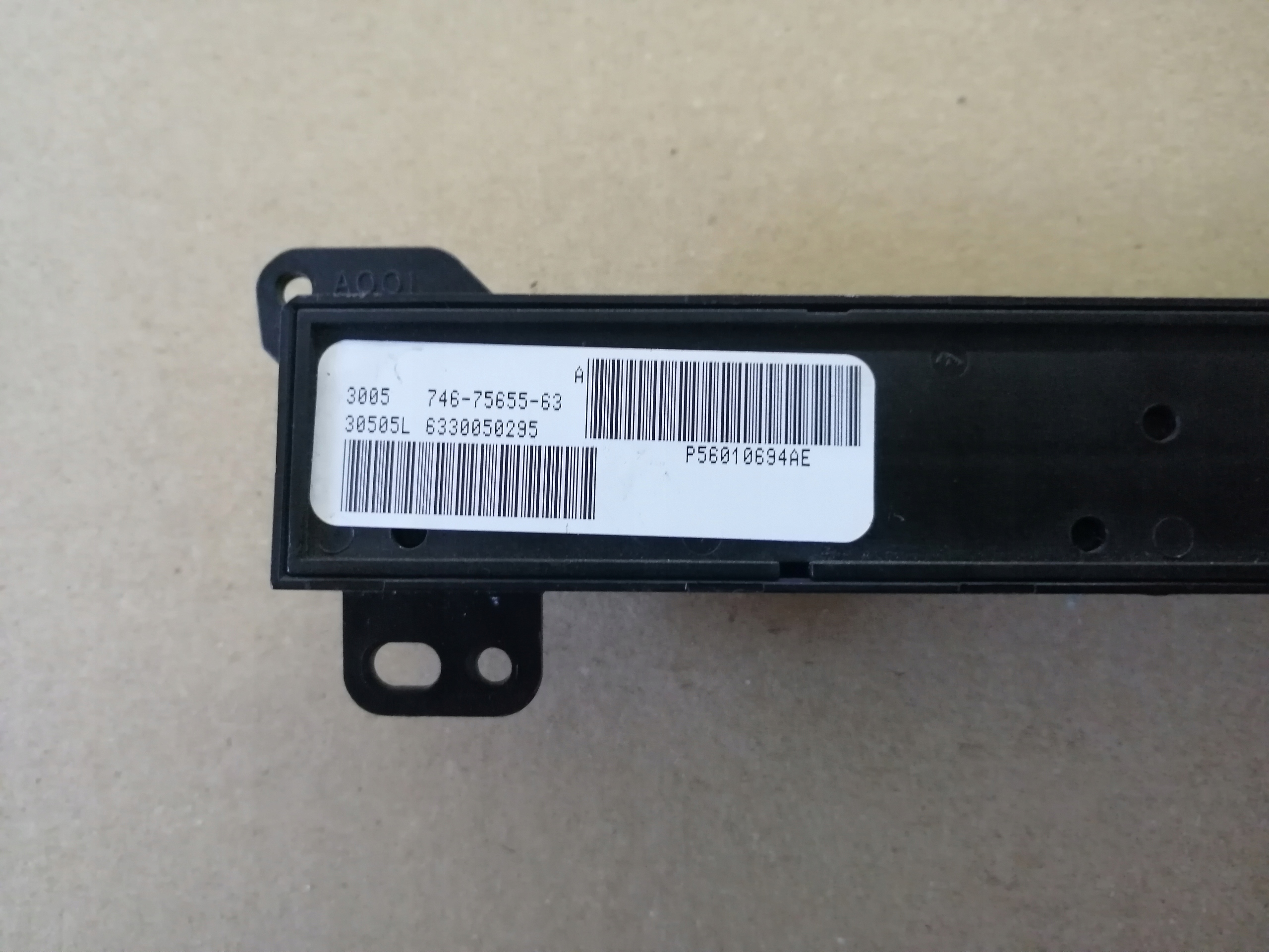 PANEL switch GRZANIA seats P56010694AE JEEP GRAND CHEROKEE WK III