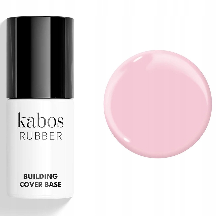 Kabos Natural Pink 8ml baza kauczukowa Rubber Building Cover Base