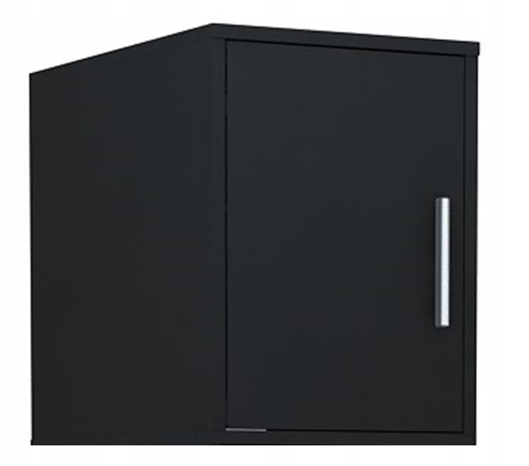 Nadstavec na skriňu Bodo 1D4P Čierny Ufc