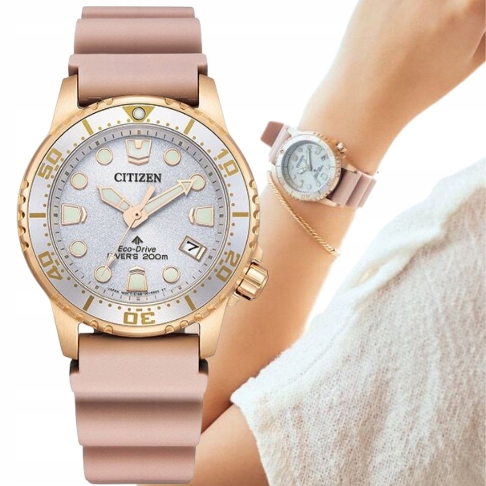 r*u様 CITIZEN Eco-Drive 腕時計 WR200m Zegarek Citizen Eco Drive Wr200 - Niska cena na Allegro