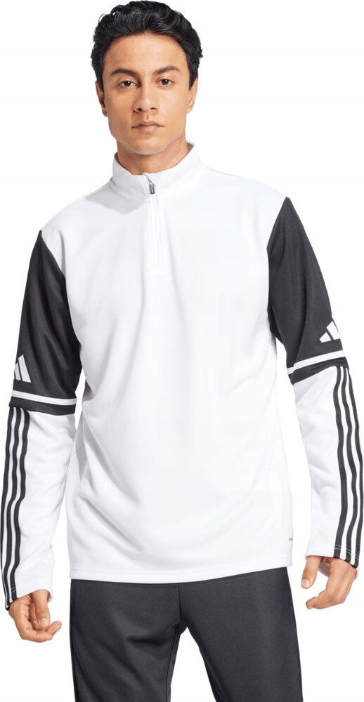Pánská Mikina Adidas Squadra 25 Training Top Bílo-černá JD2987 vel. L