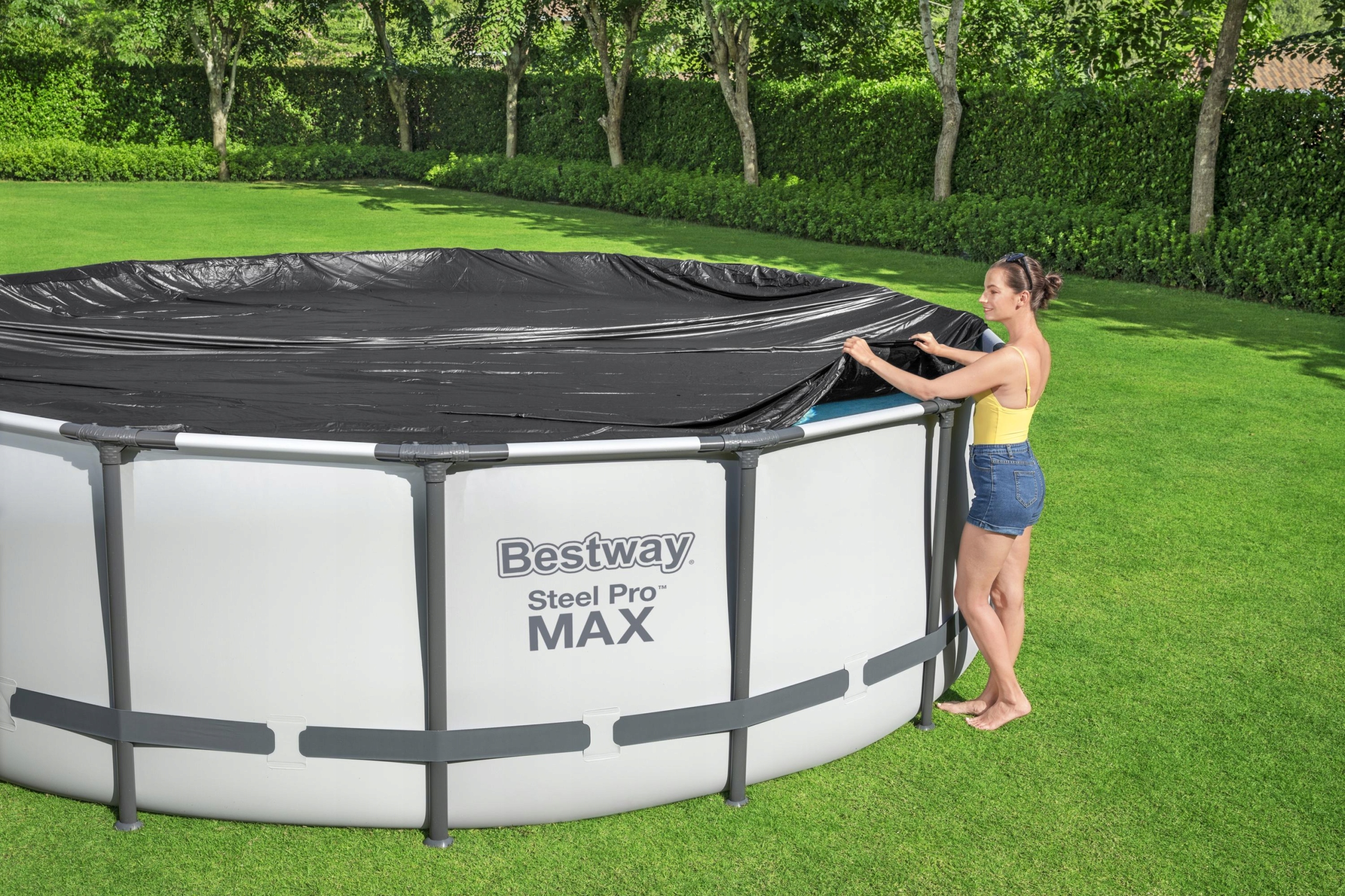 BESTWAY 58039 POKRYWA NA BASEN STELAŻOWY 549cm Producent Bestway