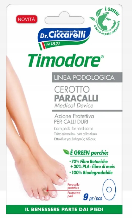 Ochronne plastry na Modzele twarde Timodore 9szt