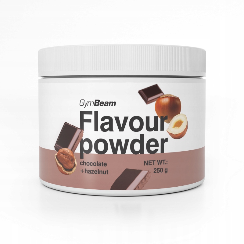 Levně Flavour powder 250 g čokoláda a ořech – GymBeam