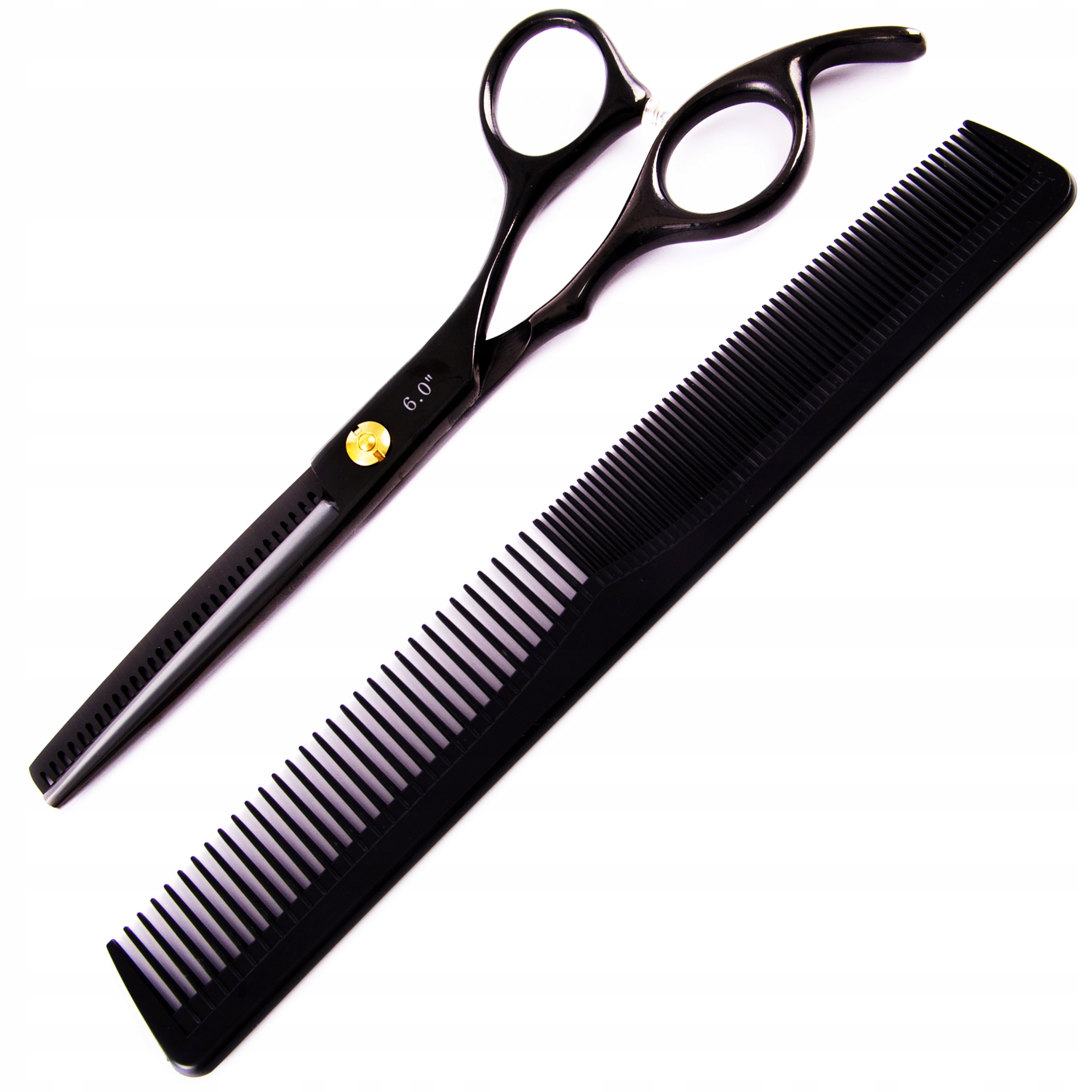 Fox Black Rose Profesjonalne Degażówki 6.0"""""""" w etui Precyzyjne Cięcie