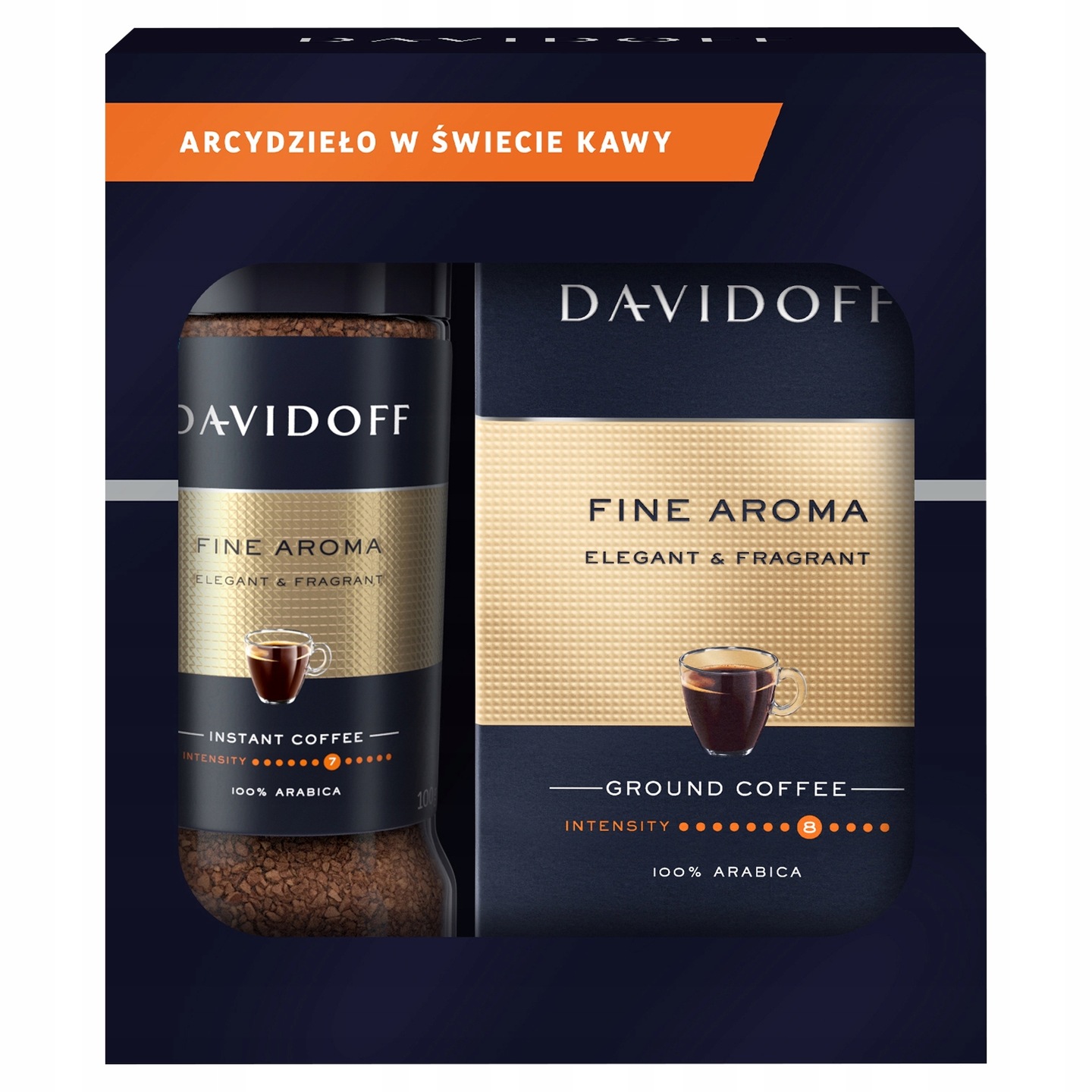 Levně Sada Káva Davidoff Fine Aroma 250 g 100 g
