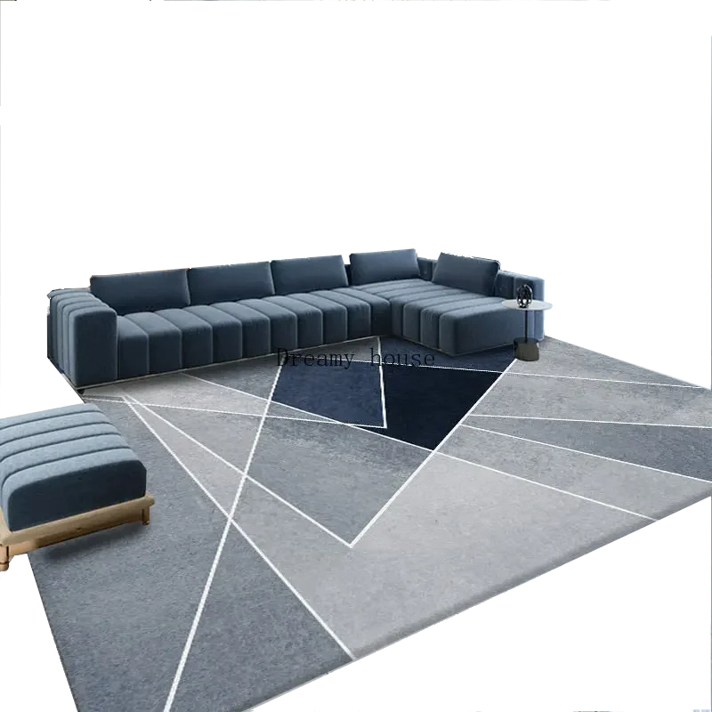 DYWAN DO SALONU Z ELEGANCKIM WZOREM TRÓJKĄTY 160x230